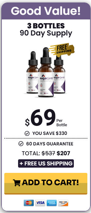 Buy Sugarjaro 3 Bottle